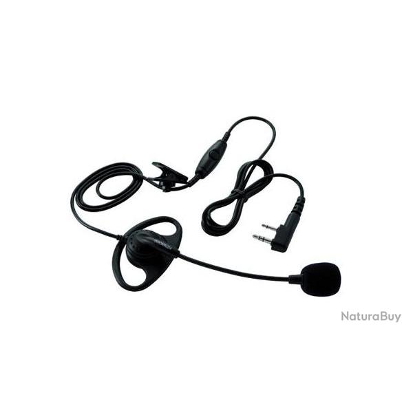 Casque avec micro PTT pour Kenwood s�ries TK et LJ