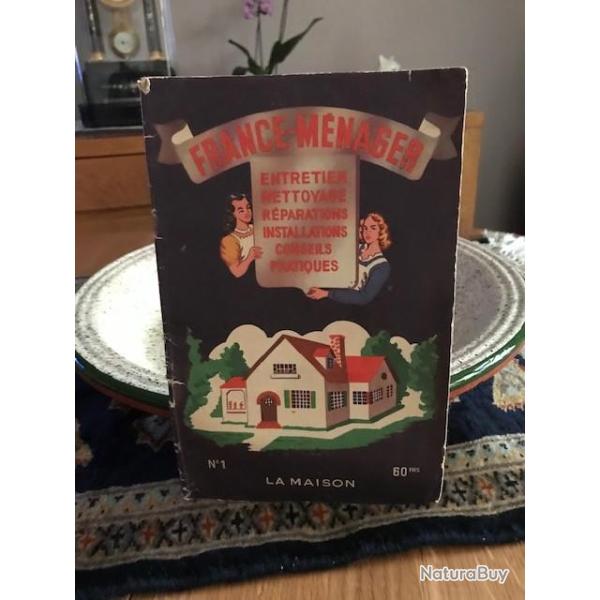 fascicule ancien 1949 France mnager