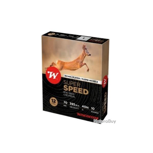 Cartouche Winchester SUPER SPEED GENERATION 2 EXTRA CAL.12/70 40GR Nickel PAR 10