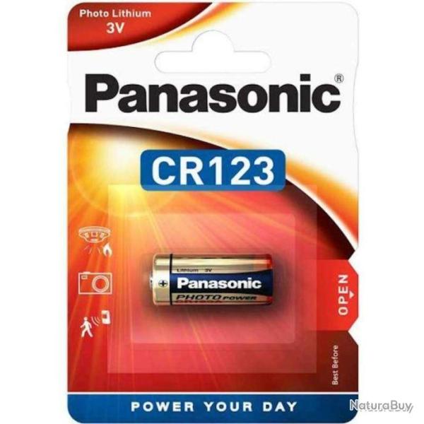 Piles Panasonic CR123