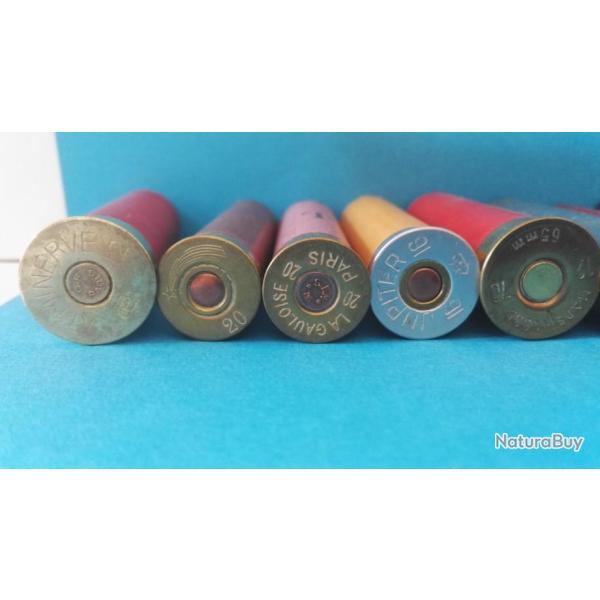 COLLECTION DE DOUILLES ANCIENNES CULOTS INTERESSANTS  POUR LA COLLECTION