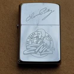 BRIQUET ZIPPO THEME CHANTEUR ELVIS PRESLEY  MODELE N1