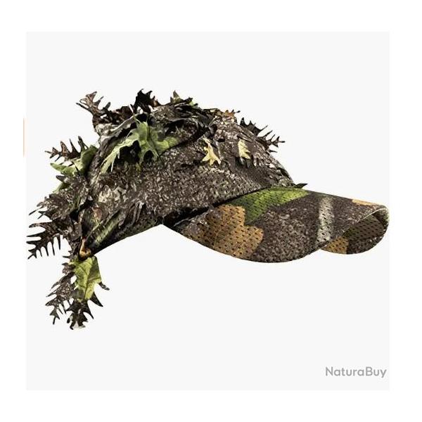 Casquette de Chasse de Baseball 3D Chasse Camouflage en Ch�ne