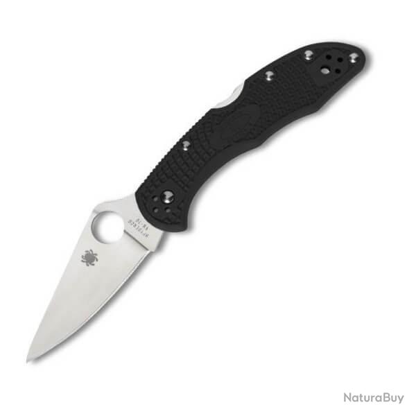 Couteau de poche Spyderco Delica 4 noir