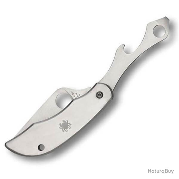 Couteau de poche Spyderco ClipiTool� avec d�capsuleur + tournevis