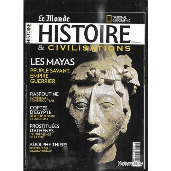 le monde histoire et civilisations 33 adolphe thiers, les mayas, prostitu�es d'ath�nes, raspoutine
