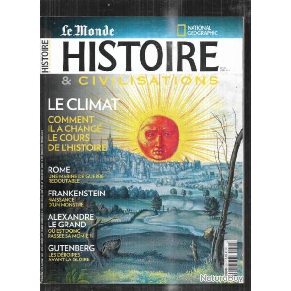 le monde histoire et civilisations 29 marine de guerre romaine , chasse de thomas becket, le climat