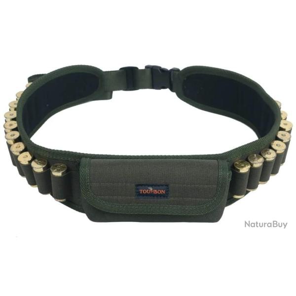 Cartouchi�re Ceinture de Cartouche de 20 tours avec 1 poche Pour Cartouches Fusil Calibre 12/16/20