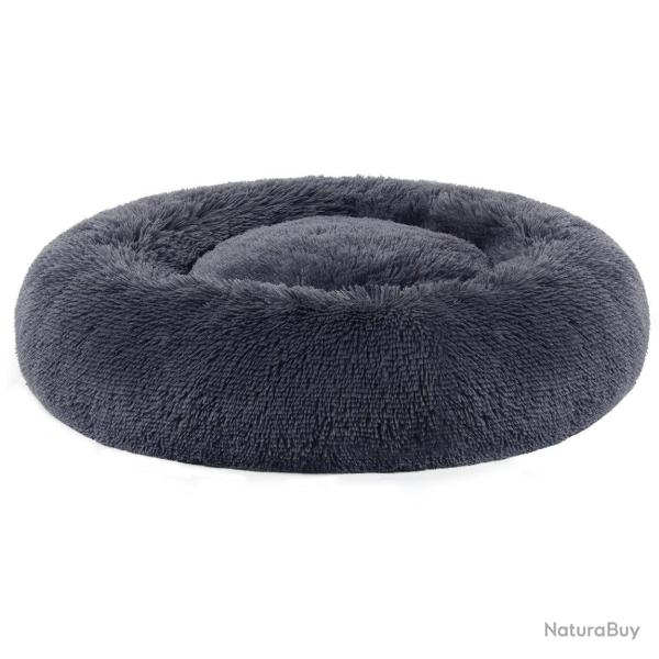 Panier pour chien lit pour chat doux 70 cm gris fonc� 12_0001208