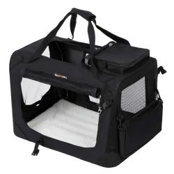 Sac de transport pour chien animal domestique taille XXL noir 12_0001251