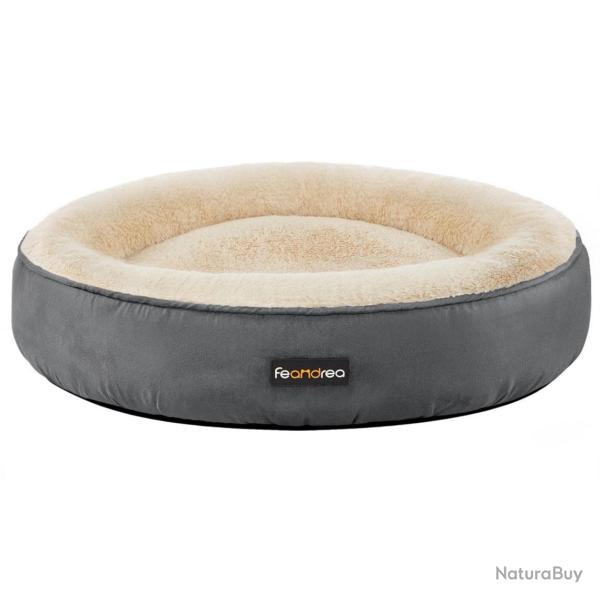 Panier pour chien rond lit chat donuts diam�tre 70 cm gris fonc� 12_0001212