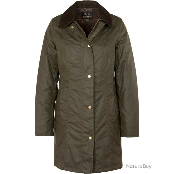 Manteau de cire Belsay (Couleur: vert, Taille: 10)