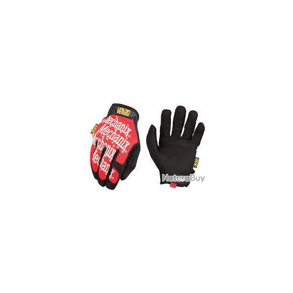 Gants Mechanix Original Rouge