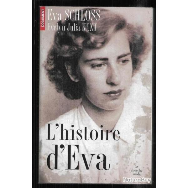 l'histoire d'�va eva schloss et evelyn julia kent , demi-soeur par alliance d'anne frank
