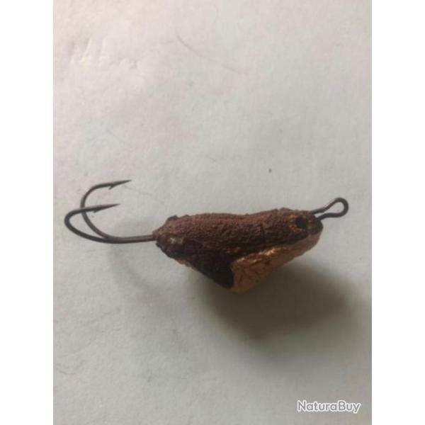 1 leurre ancien grenouille 3 cm p�che carnassier occasion collection