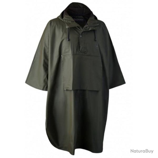 Poncho avec capuche imperm�able DeerHunter Hurricane - Vert / M/L/XL