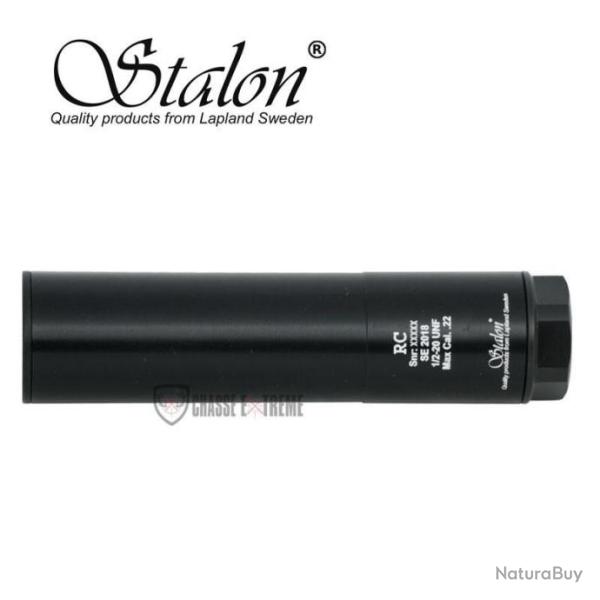 Silencieux STALON Rc - 1/2"x20 UNF pour Cal 17 MR, 22 Lr et .22 Mag