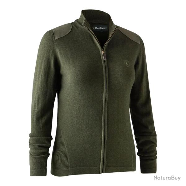Cardigan Femme Deerhunter Darlington Green Melange