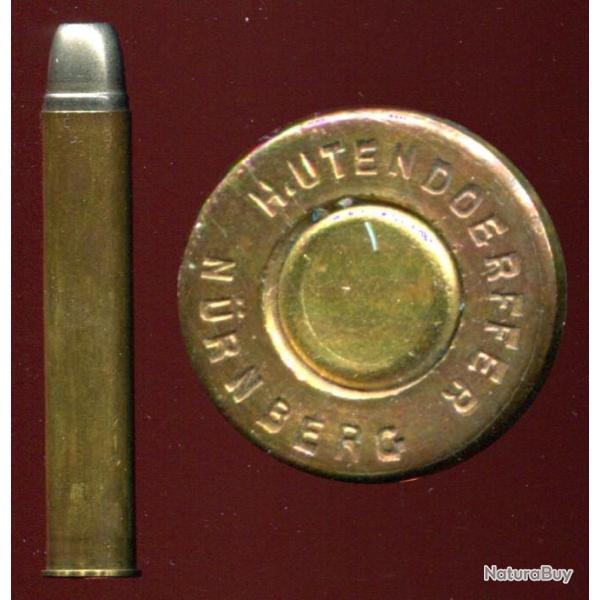 11.15 x 65 R LK Express - H.UTENDOERFFER NURNBERG - balle cuivre �tam�e � pointe plomb plate