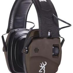 Casque &eacute;lectronque Browning bdm bluetooth Noir/olive