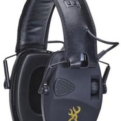 Casque &eacute;lectronique Browning fox noir