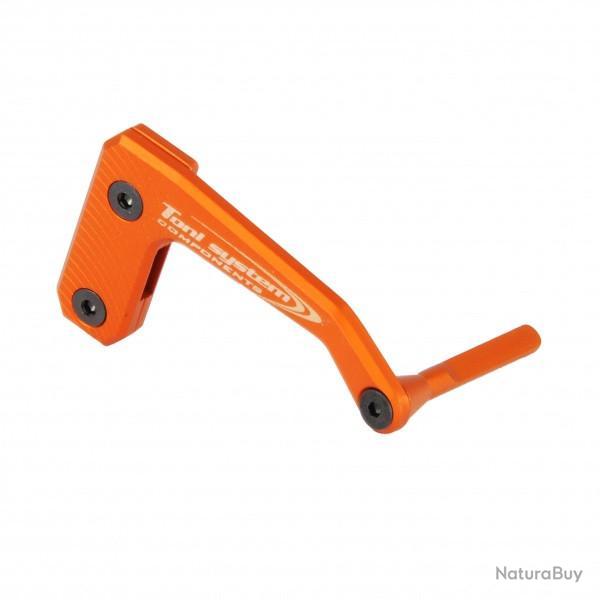 Levier de d�blocage de culasse ambidextre pour AR15 mil spec - Orange - TONI SYSTEM
