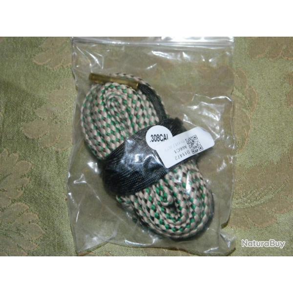 Cordon de nettoyage Bore Snake pour calibres 7,62mm .300