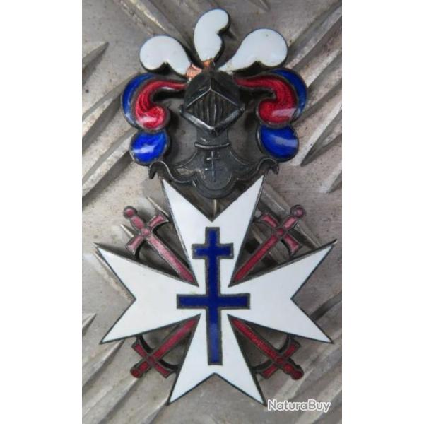 insigne Chevallier de la croix de Lorraine r�sistance, ordre non officiel