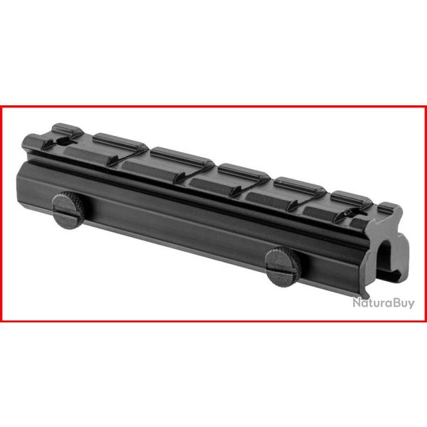 REHAUSSE RAIL PICATINNY 5 SLOTS