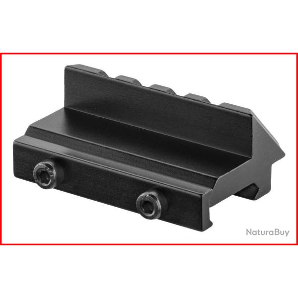 RAIL 45 DEGRES PICATINNY 4 SLOTS