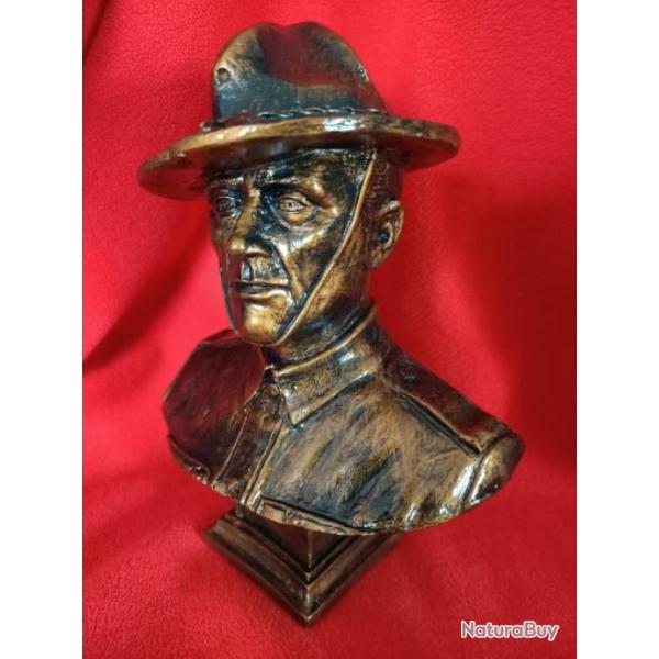 Buste de soldat Am�ricain 1 �re guerre 1917