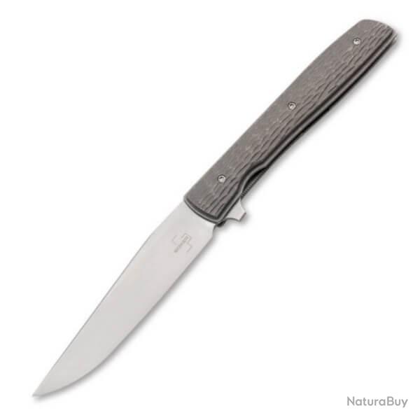 Couteau pliant Boker Plus Urban Trapper Jigged titanium
