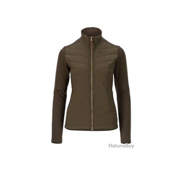 VESTE HARKILA RETRIEVE INSULATED LADY DARK WARM OLIVE