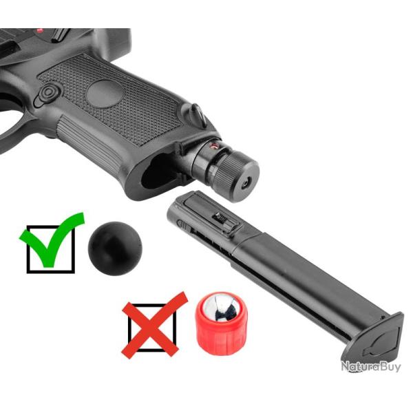 Chargeur Pistolet Concorde Defender CO2 cal. 50