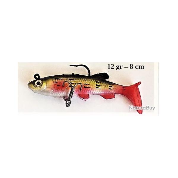 Leurre souple shad - 12 gr - 8cm