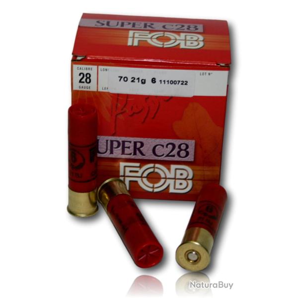 CARTOUCHE FOB SUPER 28 26GR BOURRE JUPE