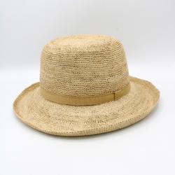 Chapeau de paille 100% paille Raffia. 01