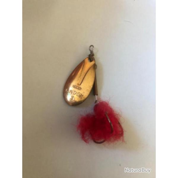 1 cuill�re rublex ondex n 3 or 3 cm p�che carnassier occasion collection