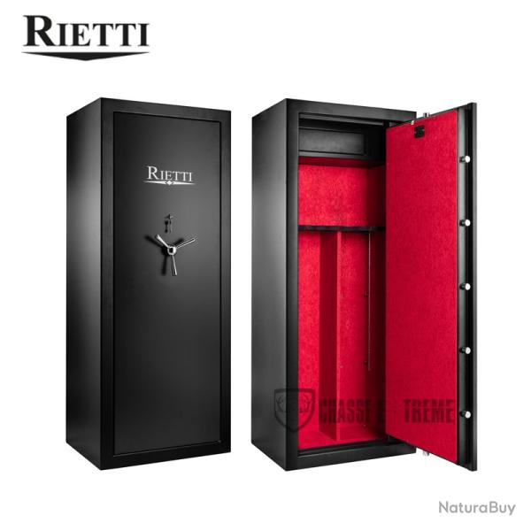 Coffre pour Armes RIETTI  Clefs 111Kg (18 armes)