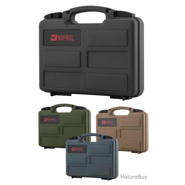 Mallette pour arme de poing mousse pr�d�coup�e Gris 31 x 25 x 8