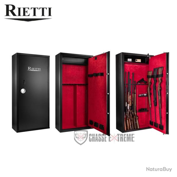 Coffre pour Armes RIETTI  Clefs 122 Kg (11+3 armes)