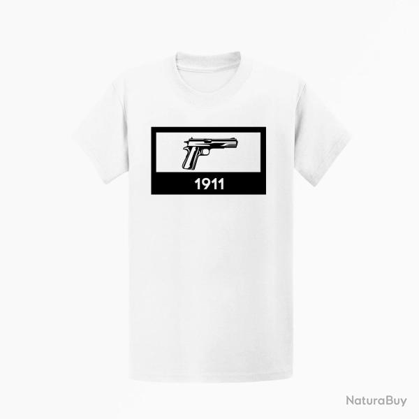 T shirt ARME 1911 Blanc