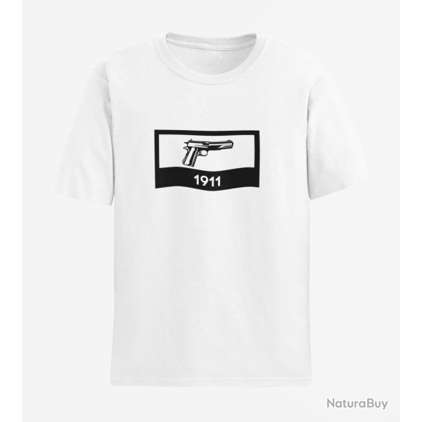 T shirt ARME 1911 Blanc