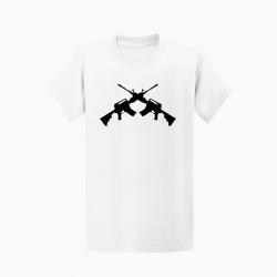T shirt ARME AR 15 1 Blanc