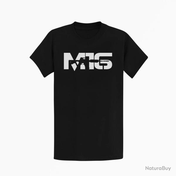 T shirt ARME M16 1 Noir
