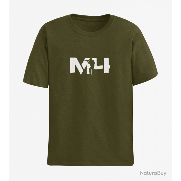 T shirt ARME M4 1 Army Blanc