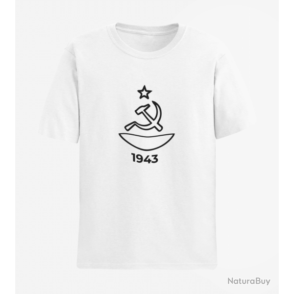 T shirt ARME Mosin Nagant 4 Blanc