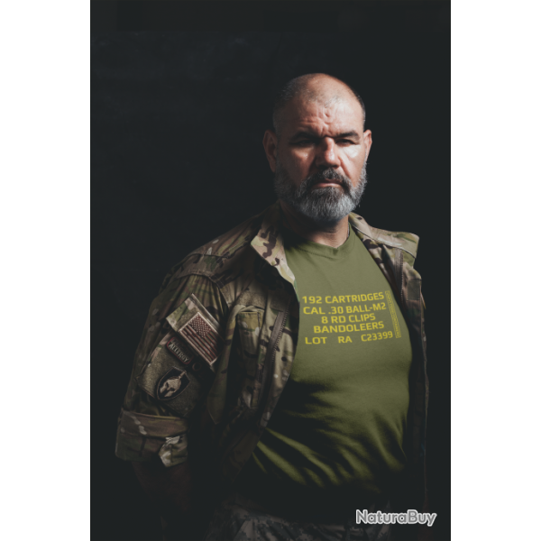 T SHIRT CAISSE MUNITIONS 30