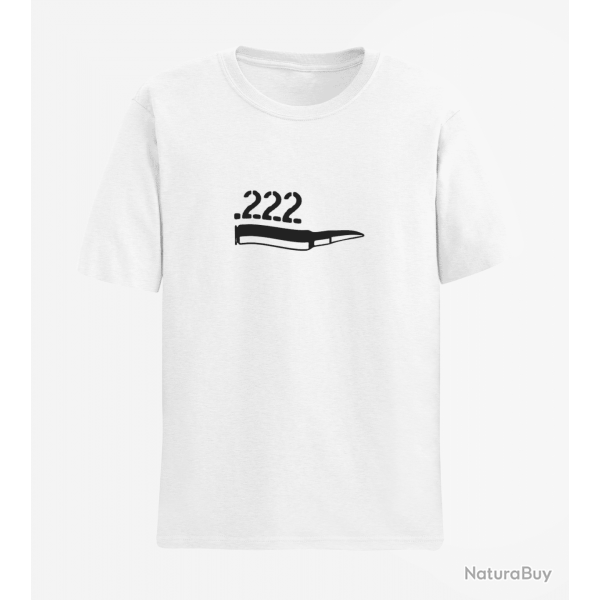 T shirt CARTOUCHE 222 rem Blanc
