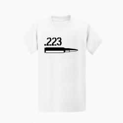 T shirt CARTOUCHE 223 rem Blanc